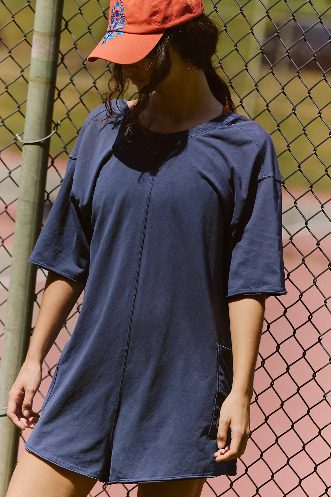 Hot Shot Tee Romper | Free People (Global - UK&FR Excluded)