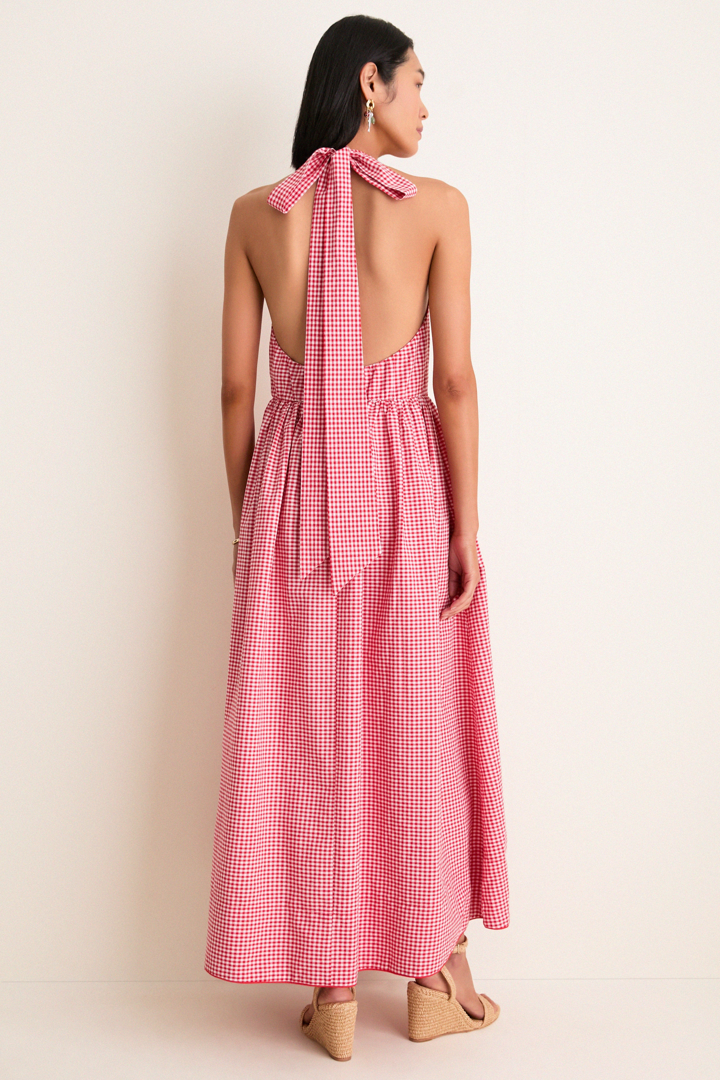 Red Gingham Marcie Dress | Tuckernuck (US)