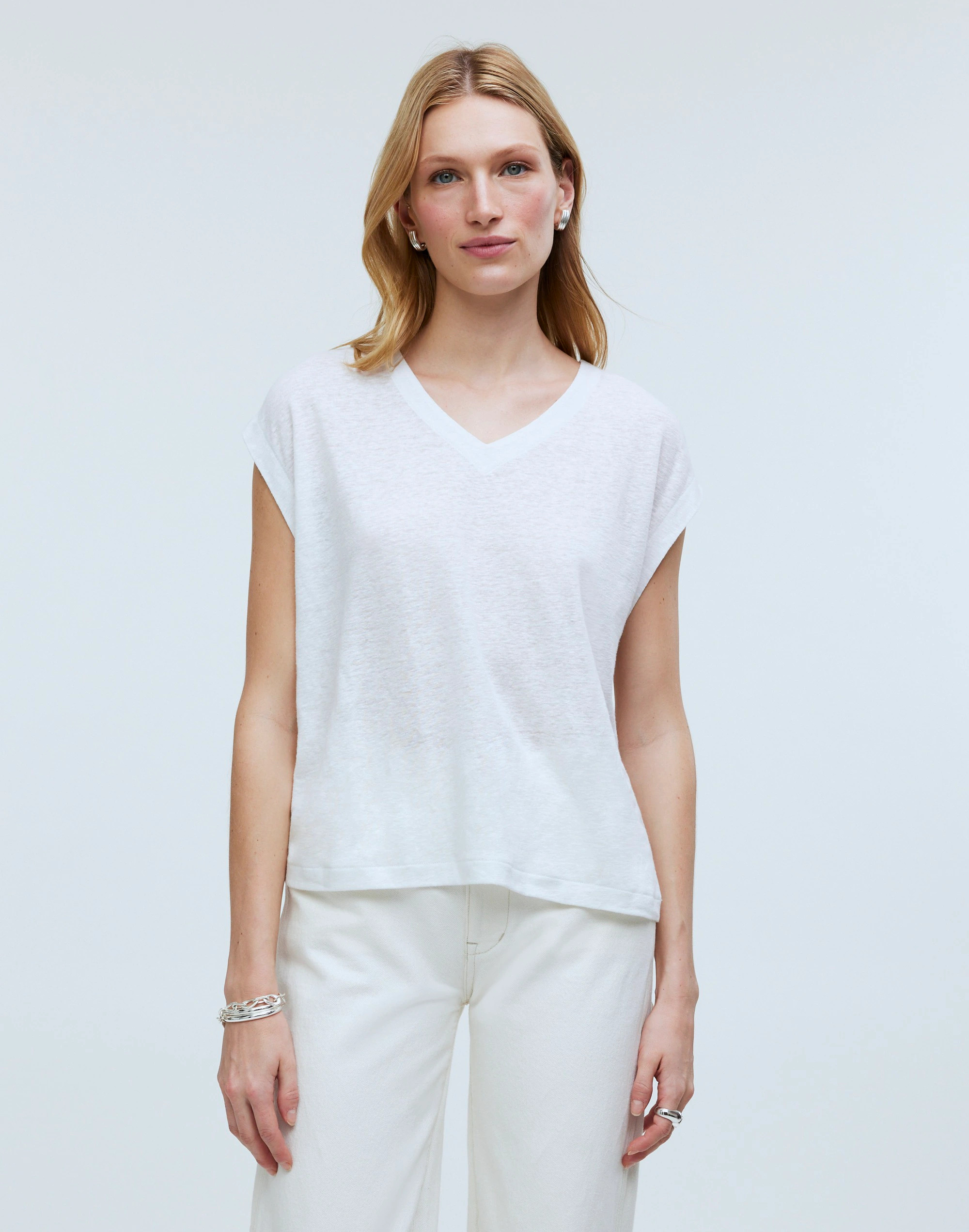 Relaxed V-Neck Tee | Madewell