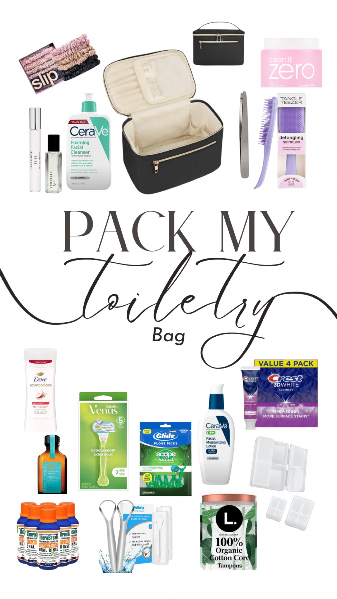 Pack my toiletry bag 

#LTKItBag #LTKFindsUnder50 #LTKTravel