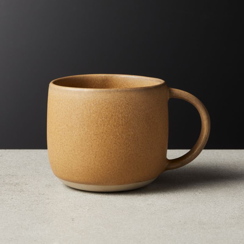 Axel Caramel Mug + Reviews | CB2 | CB2