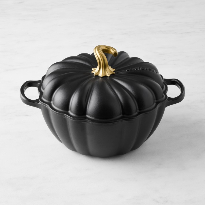 Le Creuset Enameled Cast Iron Pumpkin Cocotte, 4-Qt. | Williams-Sonoma