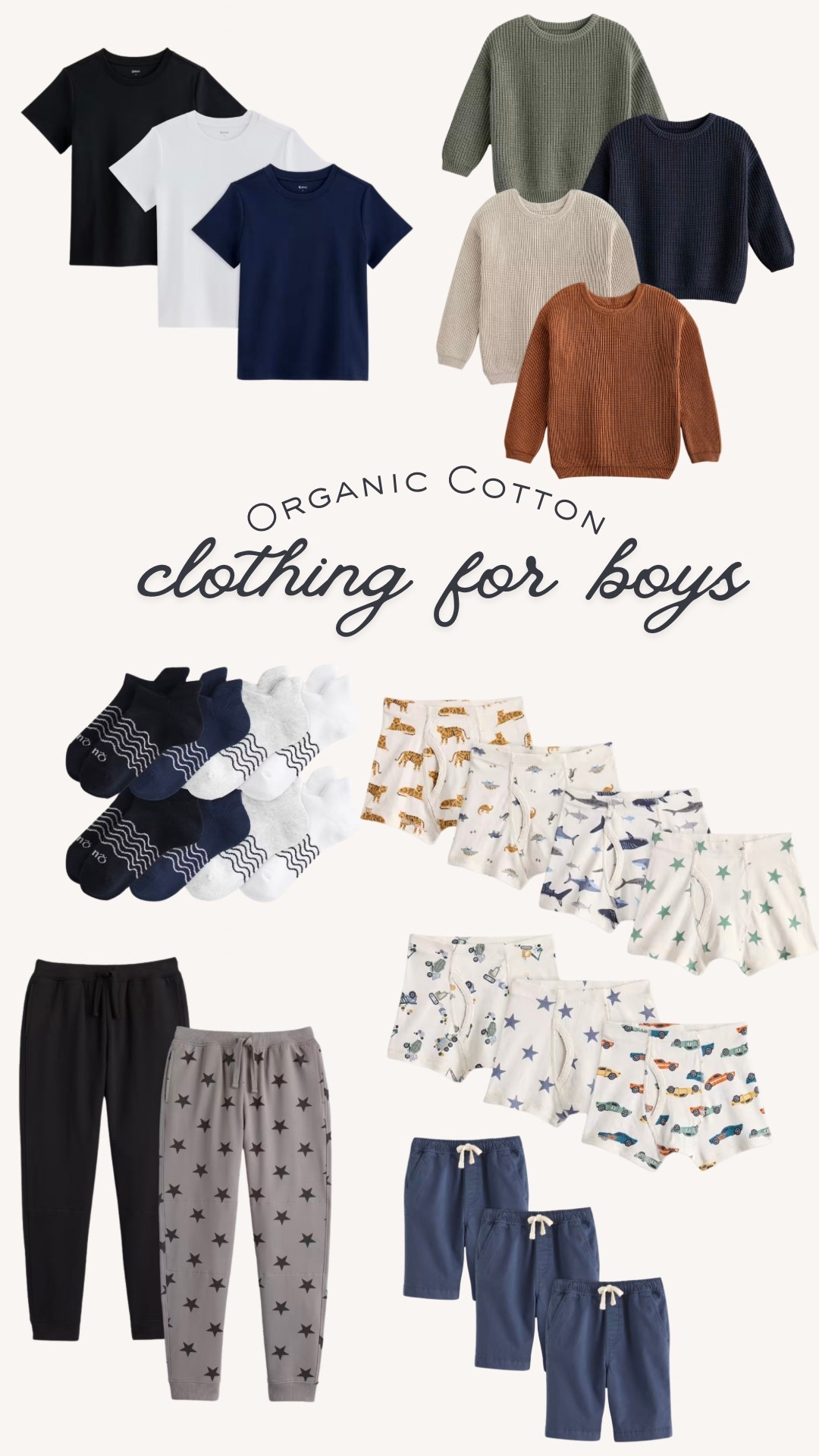 Organic cotton clothing for boys 

#LTKKids #LTKStyleTip