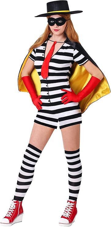Women's Burglar Costume | Amazon (US)