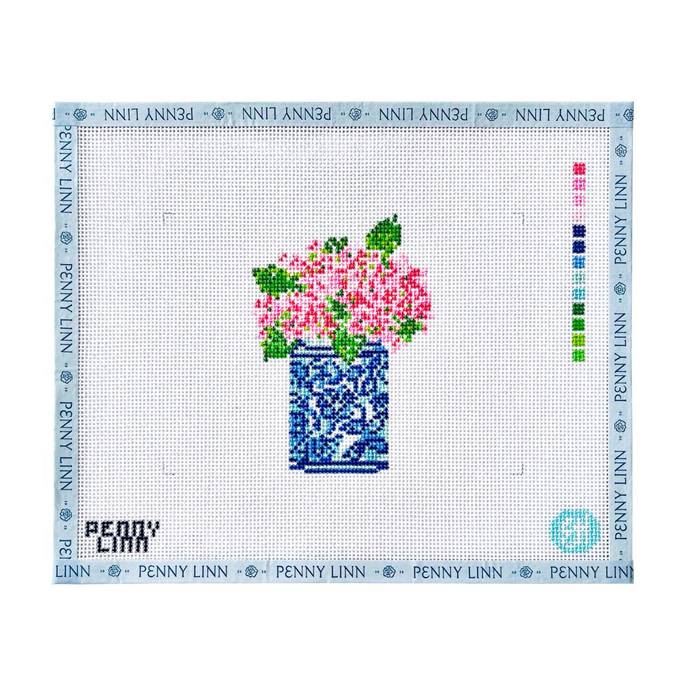 Happy Pink Hydrangeas | Penny Linn Designs