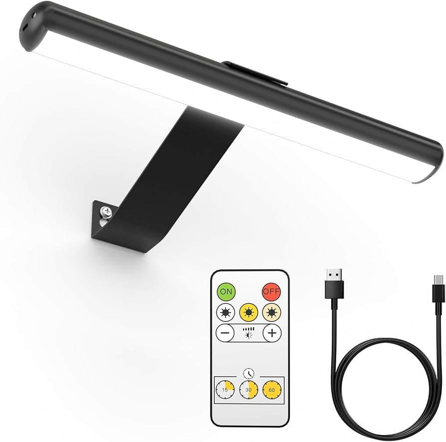 Olafus Wireless Picture Light Rechargeable Battery Operated, Remote Control Painting Lamp with Re... | Amazon (US)
