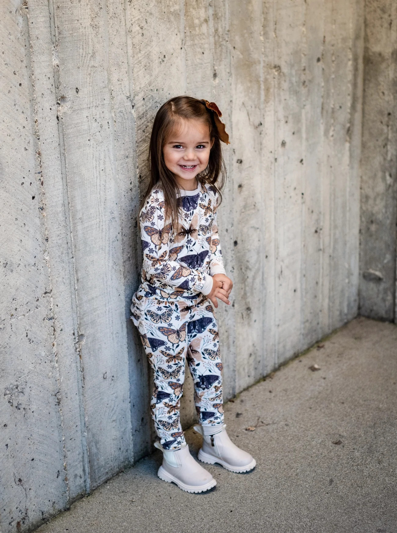 Flutter Ruffle 2 Piece Pajama Set | Fletch