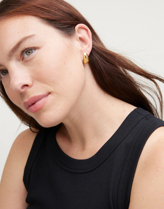 Sculptural Droplet Statement Earrings | Madewell | Madewell
