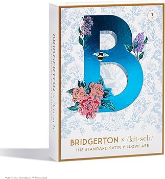 Kitsch Bridgerton Satin Pillowcase with Zipper for Hair Skin, Softer Than Silk Pillow Cases, Quee... | Amazon (US)