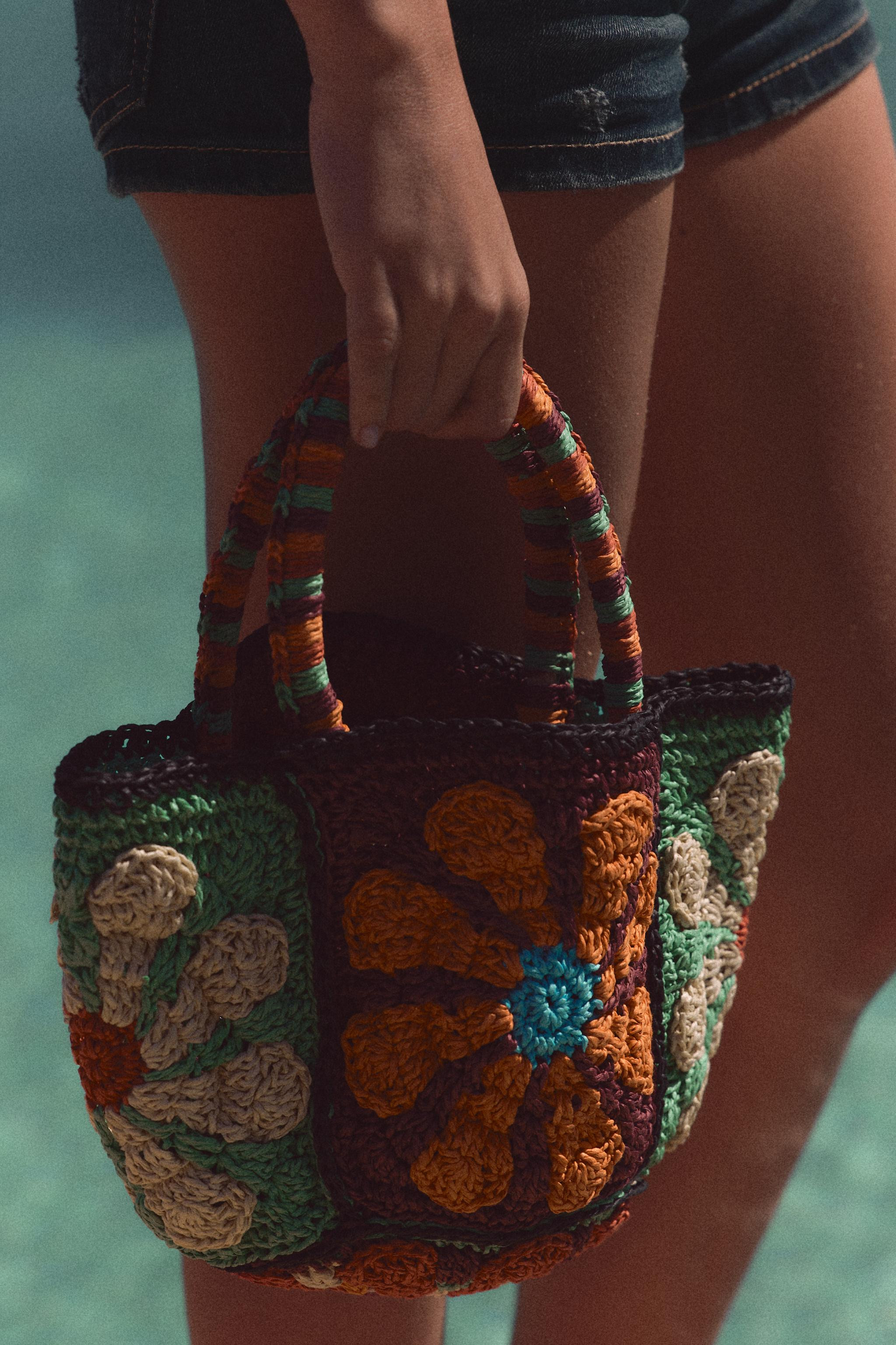 MINI COMBINATION FLORAL BAG | Zara US