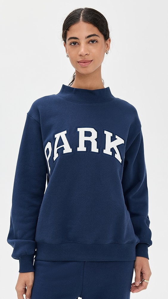 Varsity Mock Neck Sweatshirt | Shopbop