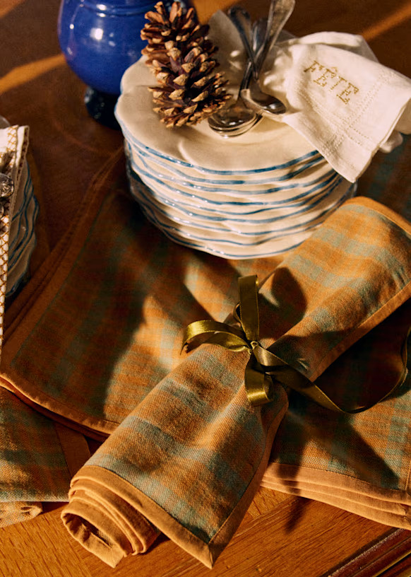 Checks Placemats | Sezane Paris - US
