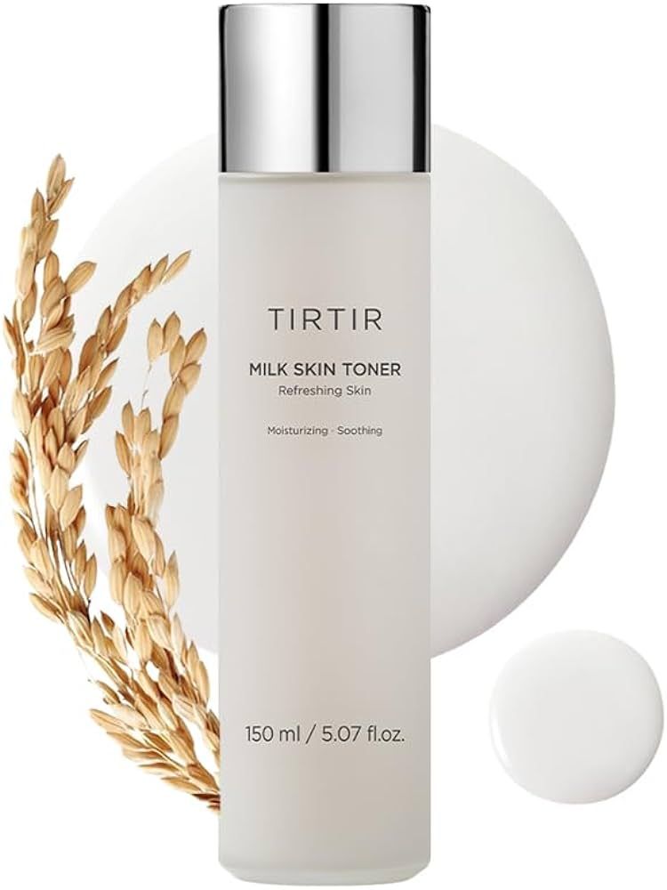 TIRTIR Milk Skin Toner | Deep Moisturizing, Instant Glow, 2% Niacinamide, Chamomile, Rice Bran Ex... | Amazon (US)