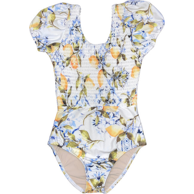 Little Delilah One-Piece Swimsuit, Frutto Di Limoni | Maisonette