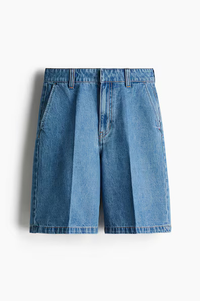 H & M - Denim Bermuda Shorts - Blue | H&M (US + CA)