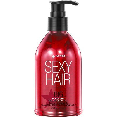 Sexy Hair Big Blow Dry Volumizing Gel (8.5 oz)  Sexyhair Added Hair Volume with Hold | Up to 72 Hours of Humidity Resistance | Target