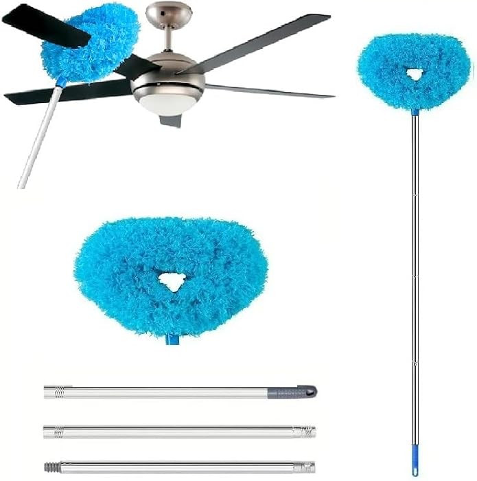 Ceiling Fan Cleaner Duster, Adjustable and Removable Fan Blade Cleaner from 18 to 62 Inches for C... | Amazon (US)