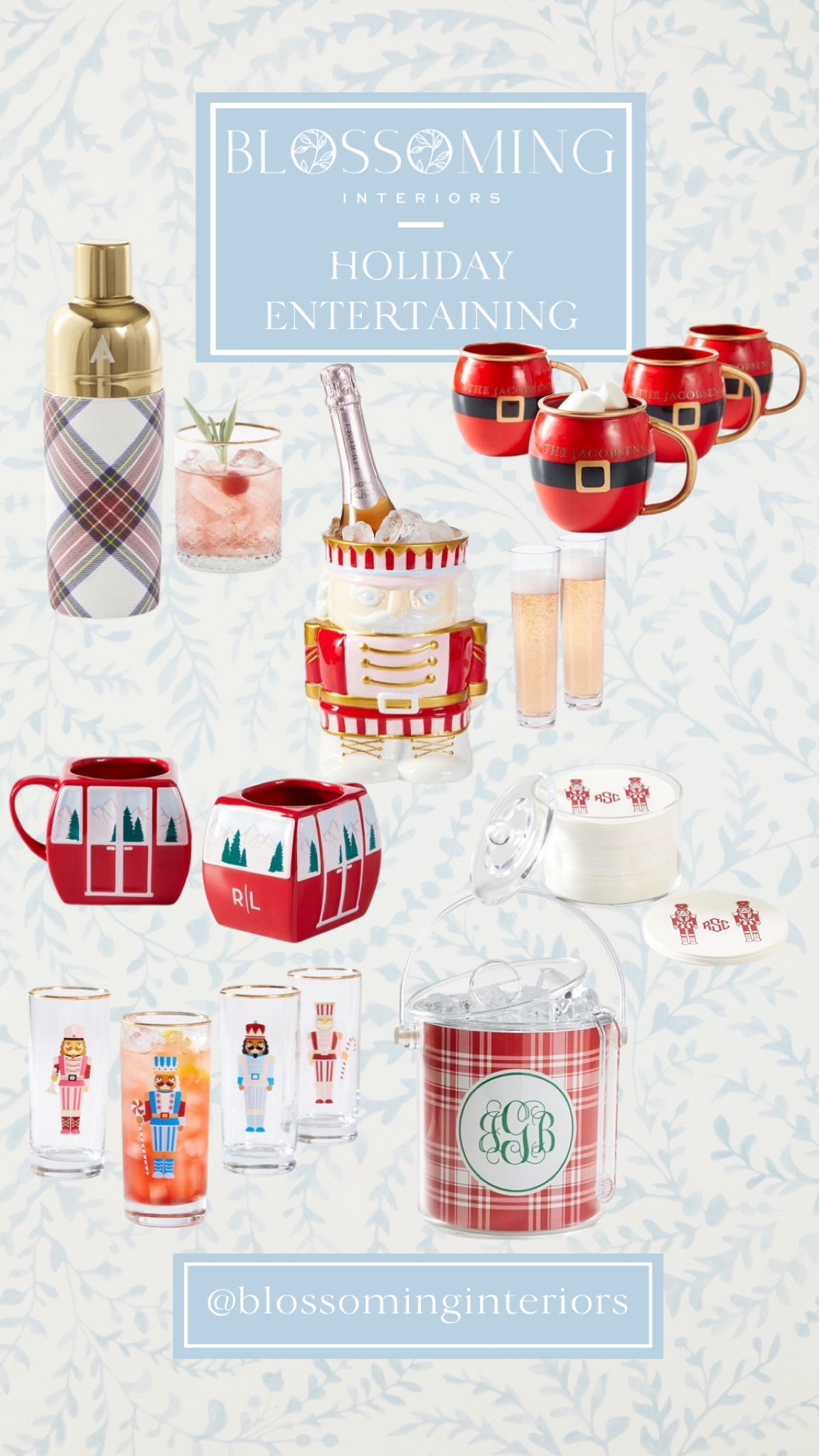 Holiday Entertaining bar ware. This nutcracker ice bucket is so cute. 

#LTKhome #LTKHoliday #LTKSeasonal