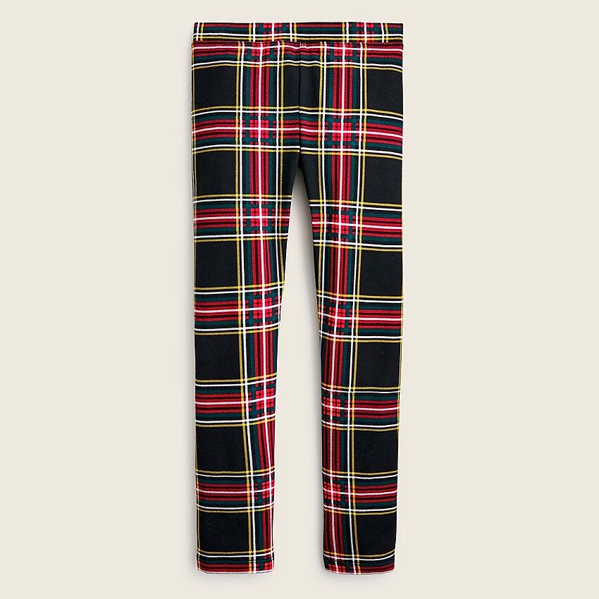 Girls' everyday legging in plaid | J.Crew US