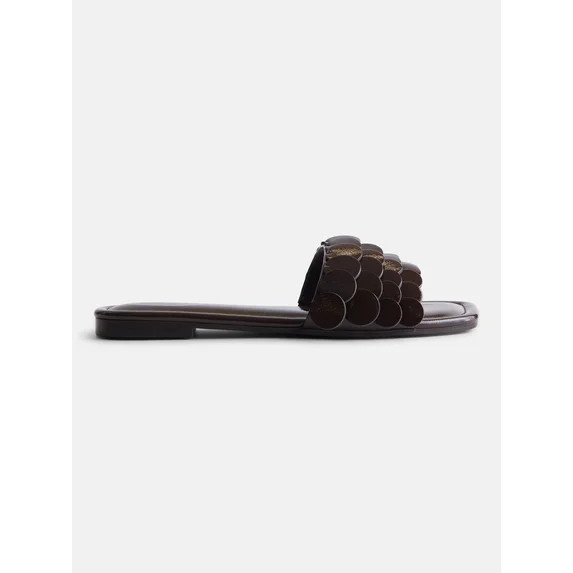 Scoop Women's Paillette Slip On Sandals | Walmart (US)