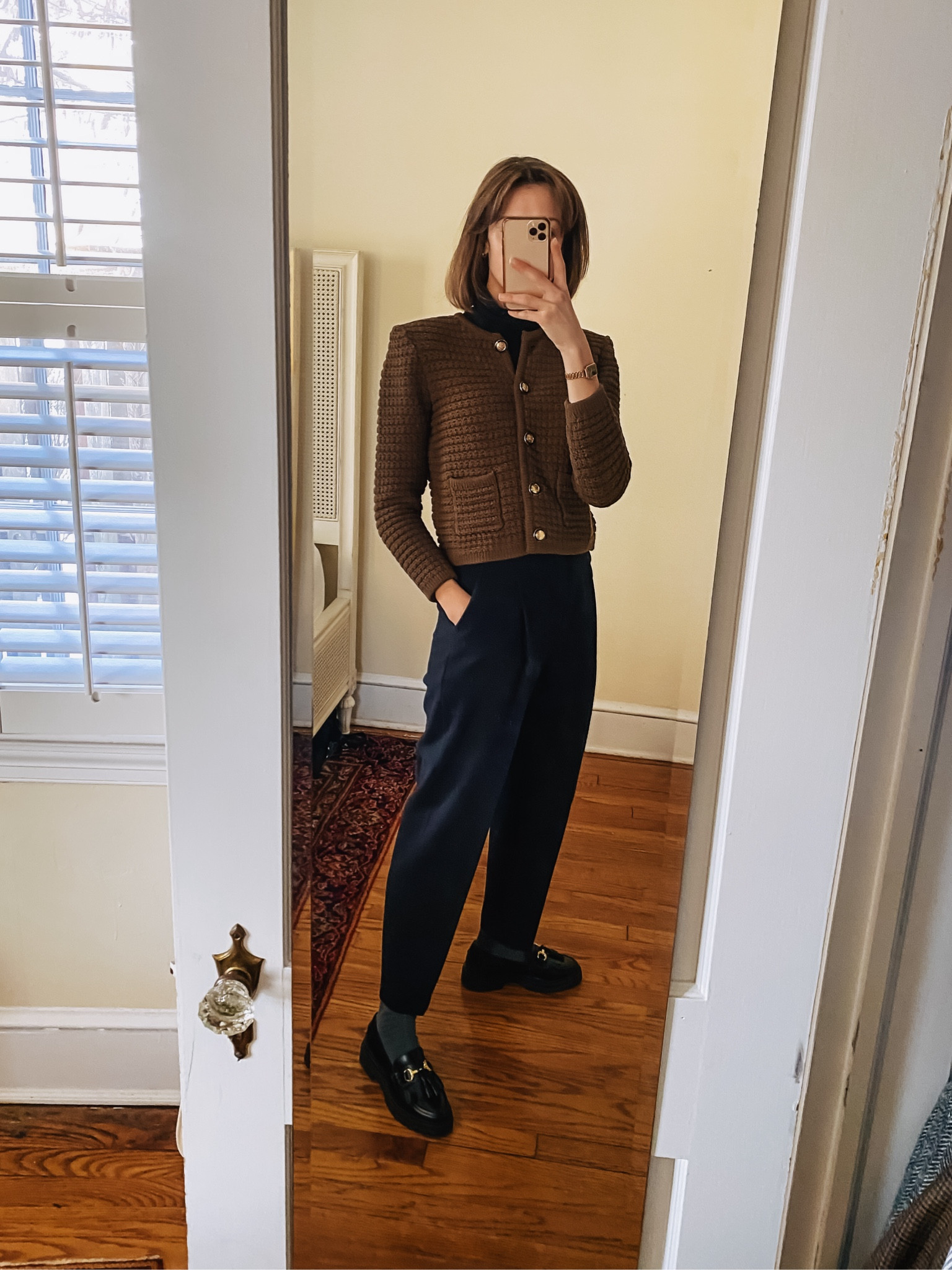 This cute jacket looks so chic with black trousers for work. 

#LTKworkwear #LTKover40 #LTKstyletip