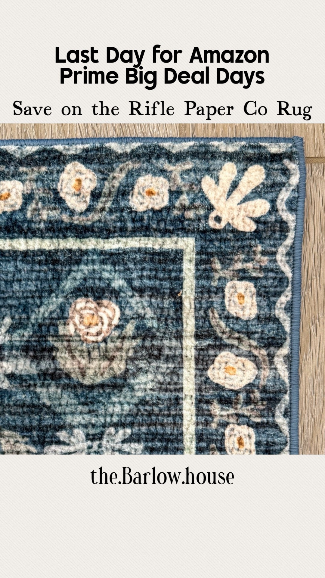 Last day to save on Amazon Prime Big Deal Days! 

#loloiPrimeDay2025
@loloirugs
@riflepaper
#riflepapercoxloloi 

#LTKSaleAlert #LTKStyleTip #LTKHome