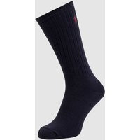 Polo Ralph Lauren Underwear Socken mit Label-Stitching Modell 'CREW SOCK' in Marine, Größe 1 | Peek & Cloppenburg* Düsseldorf DE