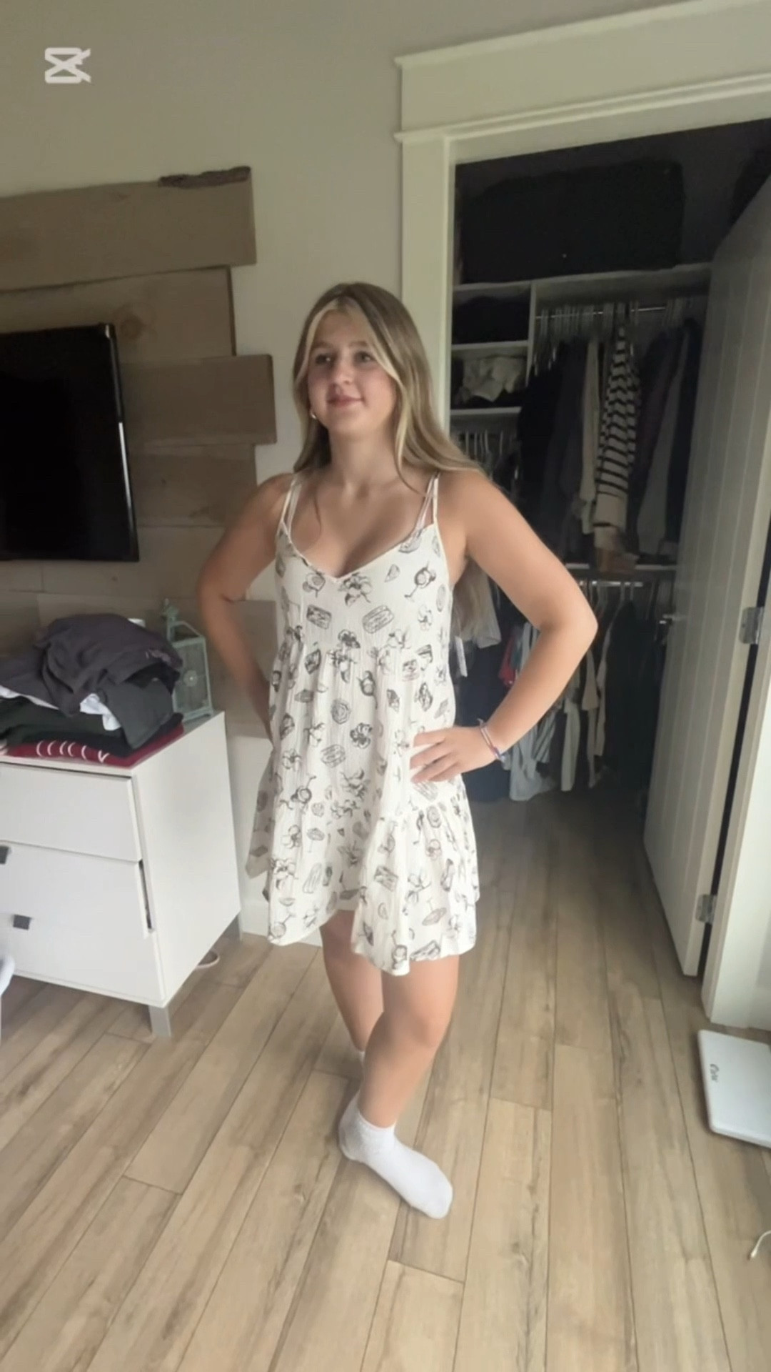 Madden just got this adorable little summer dress and the pattern is the cutest!! On sale too!!

#LTKsale #LTKcanada #LTKsummer