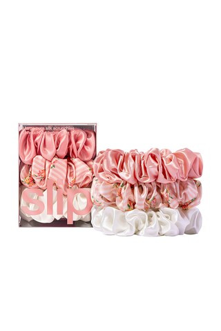 slip Large Scrunchies Set Of 3 in Petal from Revolve.com | Revolve Clothing (Global)