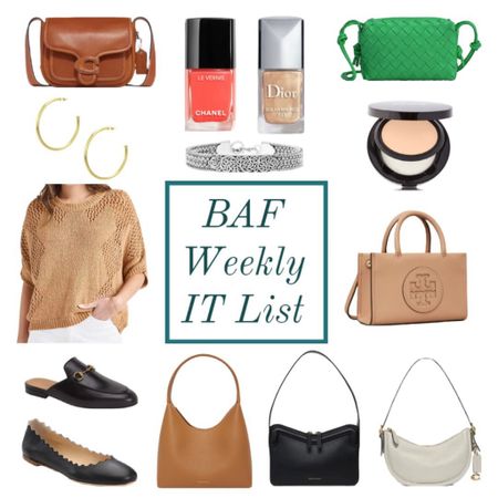 What’s trending 💕 the anonymous handbag, classic footwear, and summer nail polish 🌺

#LTKbeauty #LTKshoecrush #LTKitbag