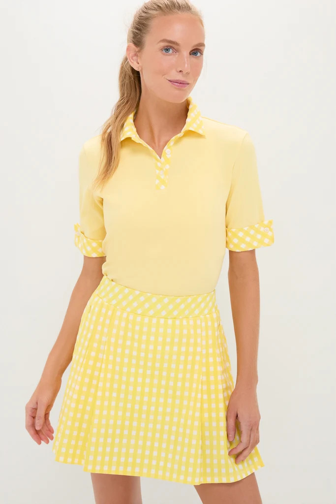 Lemon Yellow Prynn Polo | Tuckernuck (US)
