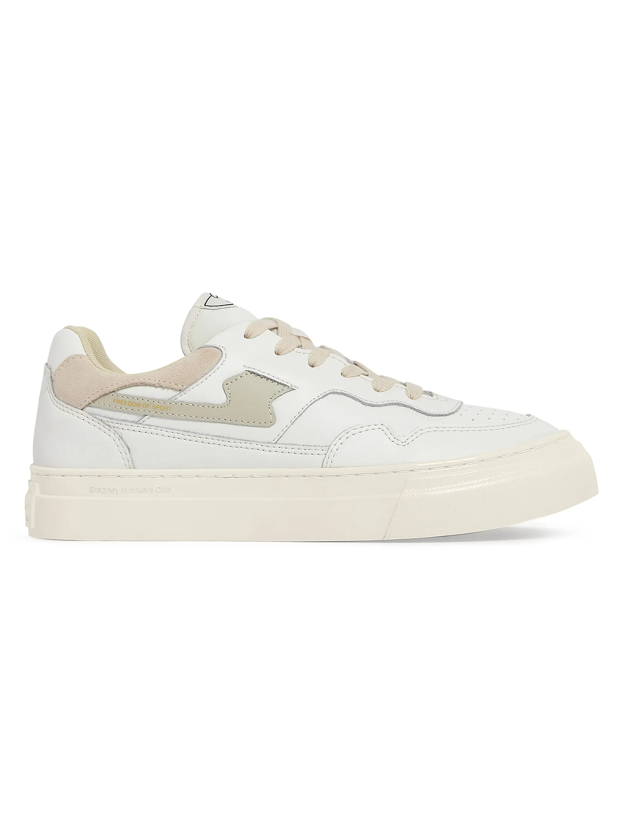 Pearl S-Strike Leather Sneakers | Saks Fifth Avenue