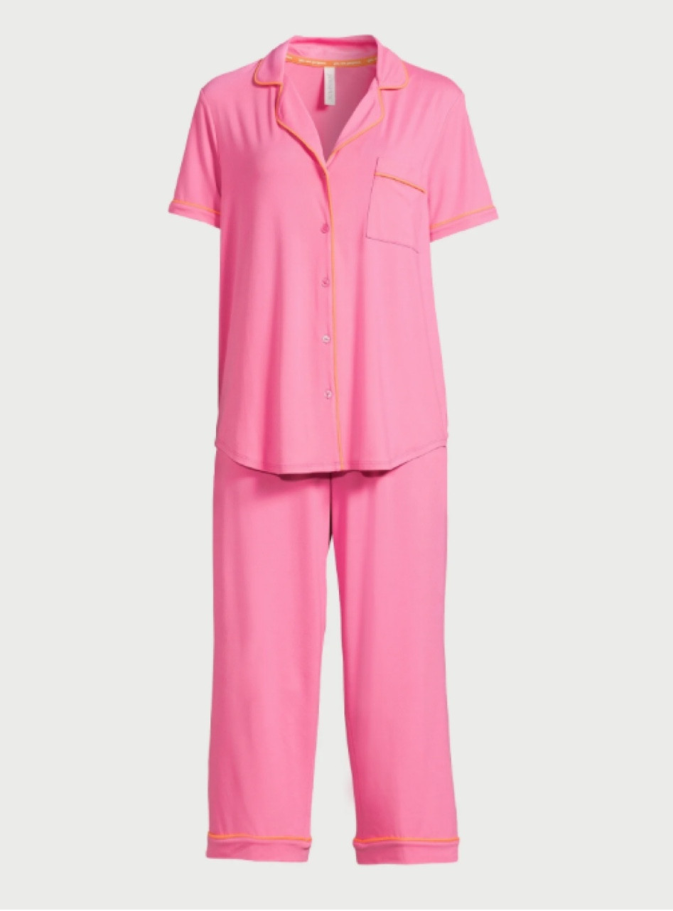 Joyspun pajamas at Walmart! New pajamas at Walmart perfect for spring! Collared button front pajamas at Walmart!! 

#LTKMostLoved