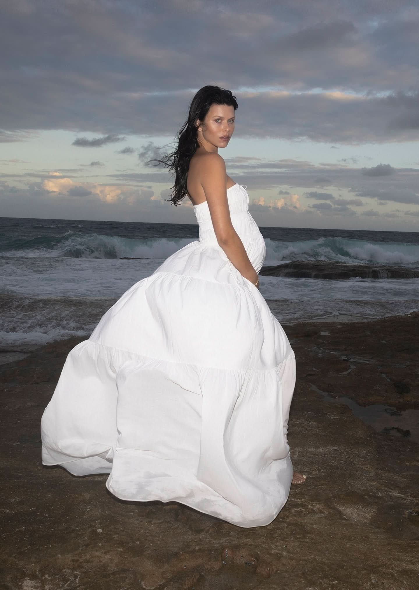Shirred Strapless Gown | BUMPSUIT