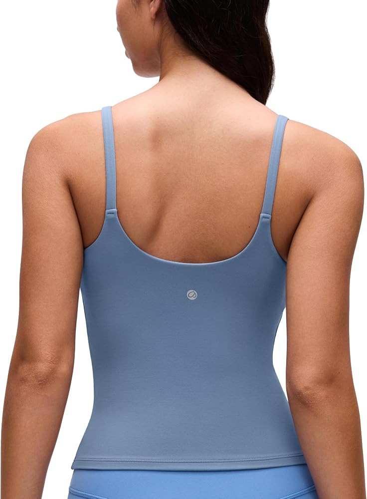 CRZ YOGA Softretch U Back Camisole Tank Tops | Amazon (US)
