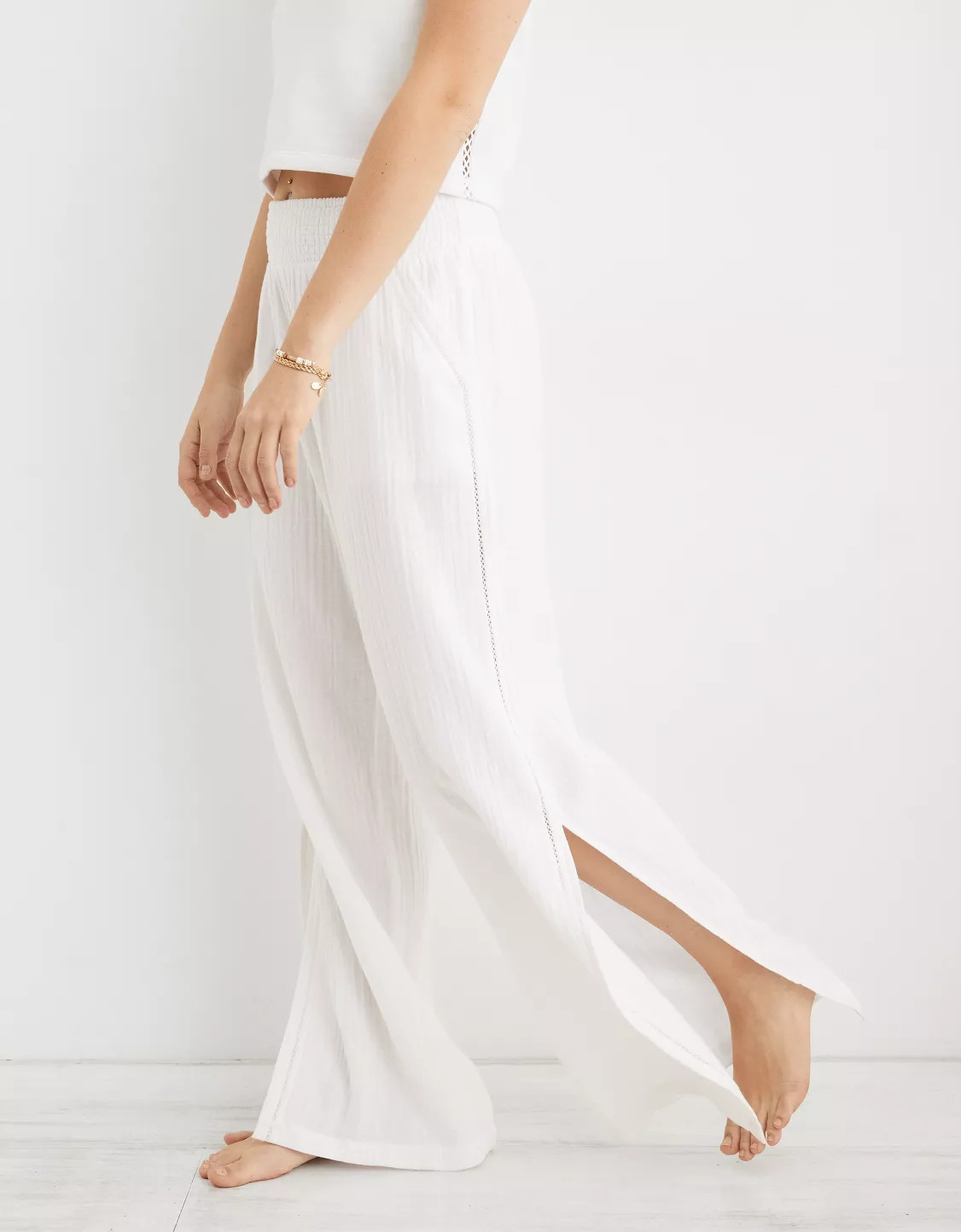 Aerie High Waisted Pool-To-Party Pant | Aerie