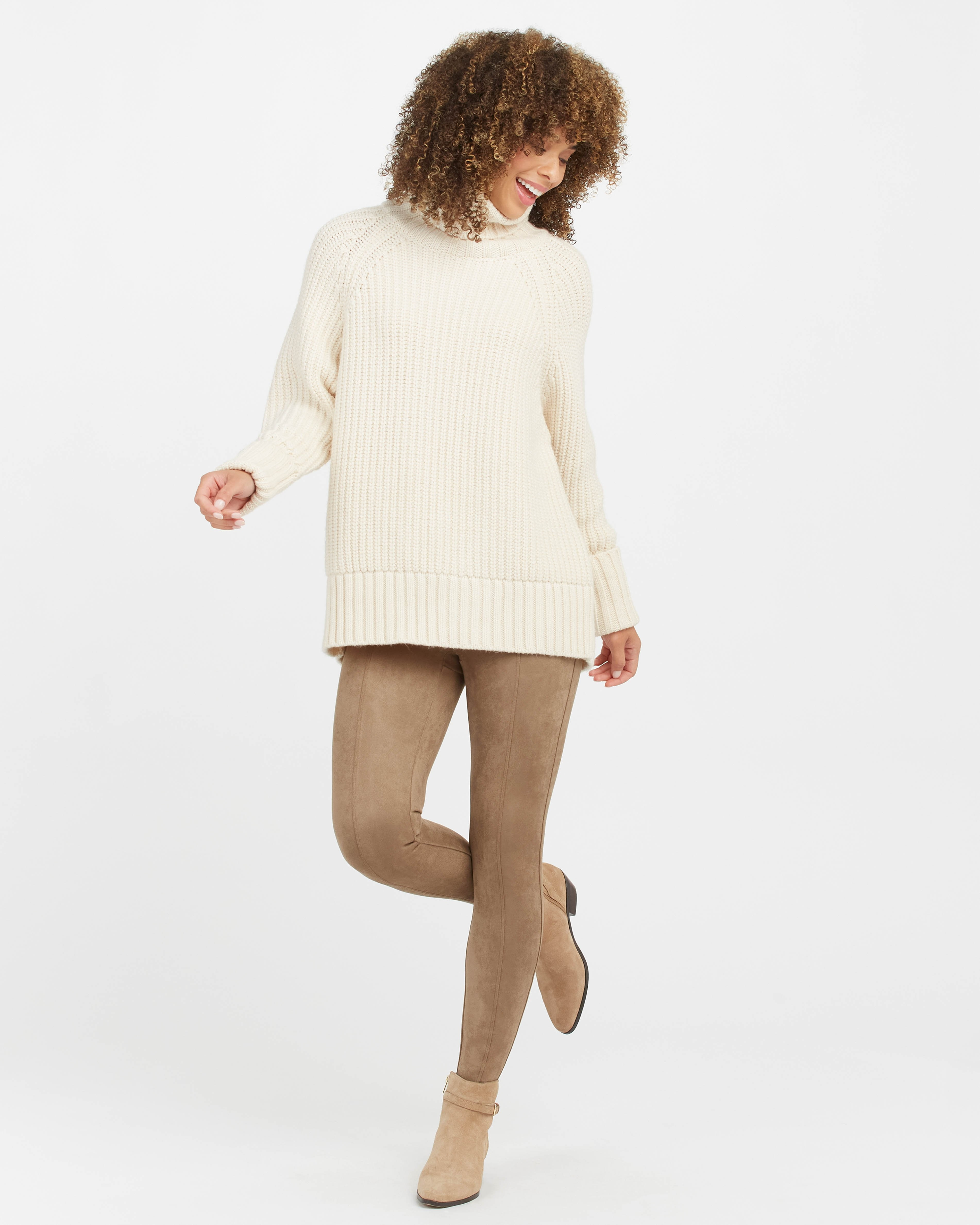 Faux Suede Leggings | Spanx