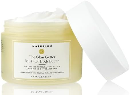 Naturium The Glow Getter Whipped Multi-Oil Body Butter, Firming Cream & Body Moisturizer with She... | Amazon (US)