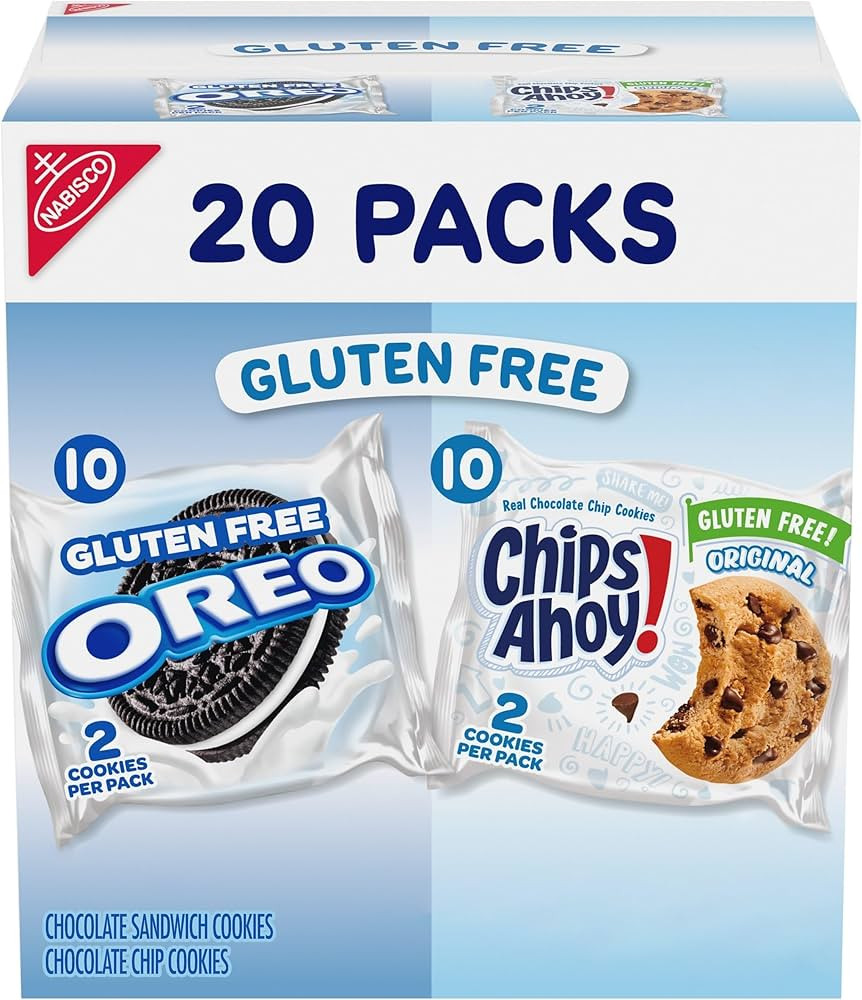 OREO Chocolate Sandwich Cookies & Chips AHOY! Chocolate Chip Cookies Gluten Free Cookies Variety ... | Amazon (US)