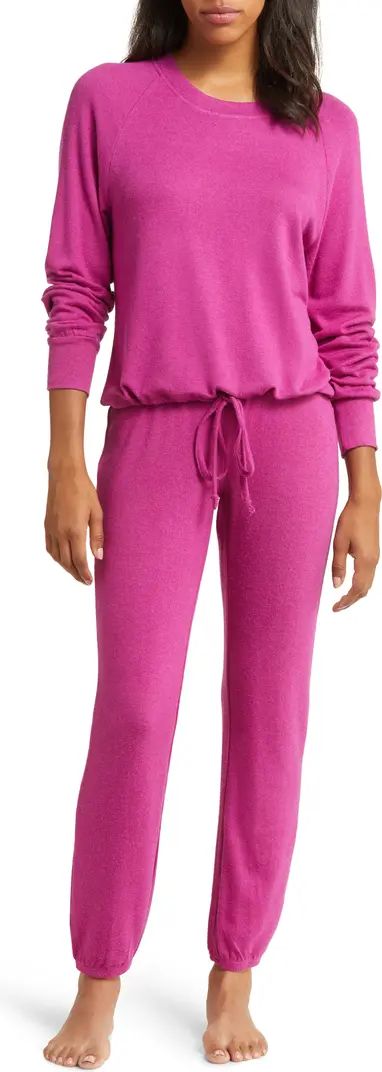 Gable Brushed Drawstring Pullover & Joggers Lounge Set | Nordstrom