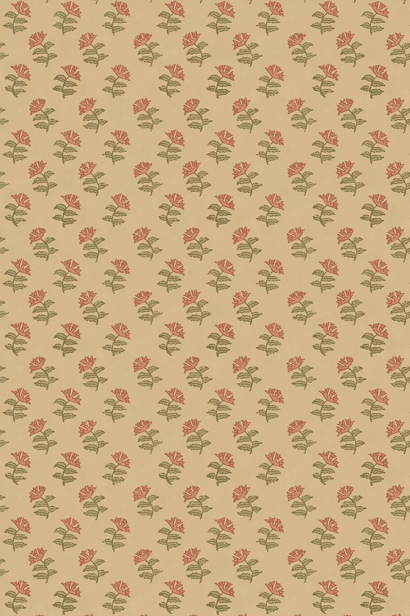 Mulberry Sprig Wallpaper | Anthropologie (US)