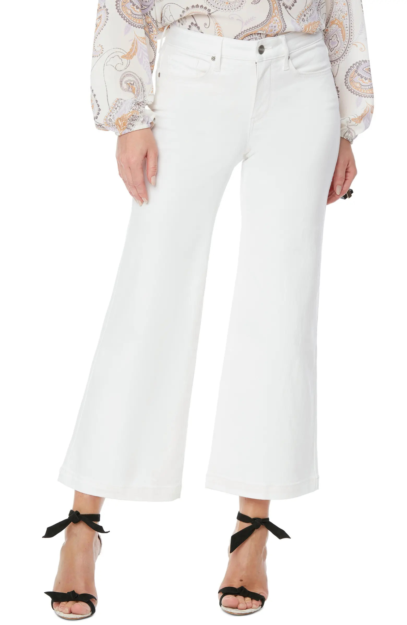 NYDJ Teresa Ankle Wide Leg Jeans | Nordstrom | Nordstrom
