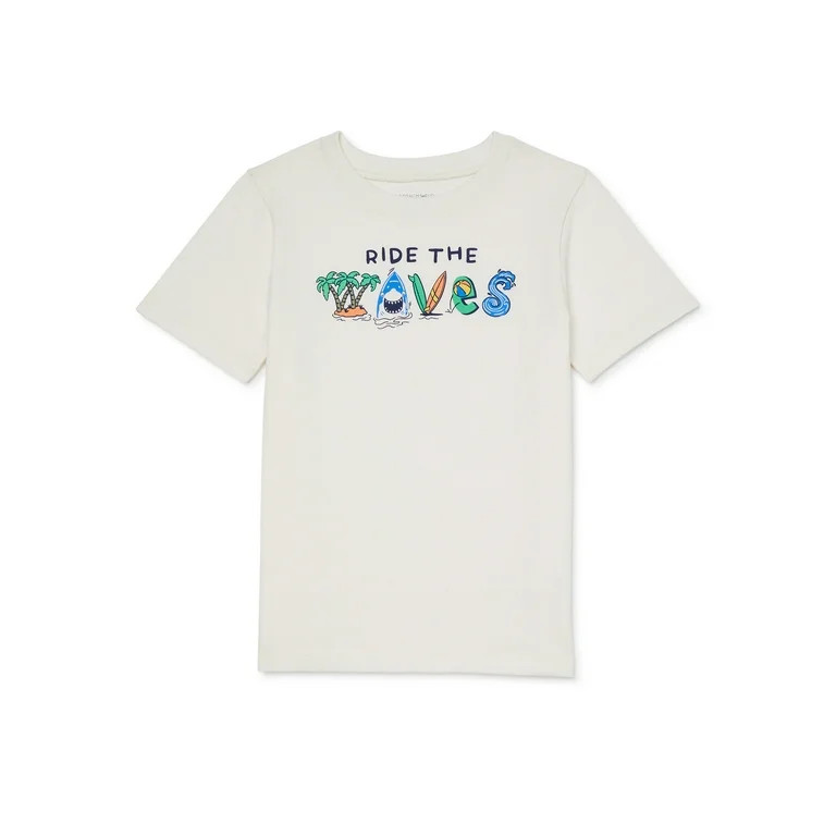 Garanimals Toddler Boy Short Sleeve Graphic T-Shirt, Sizes 18M-5T | Walmart (US)