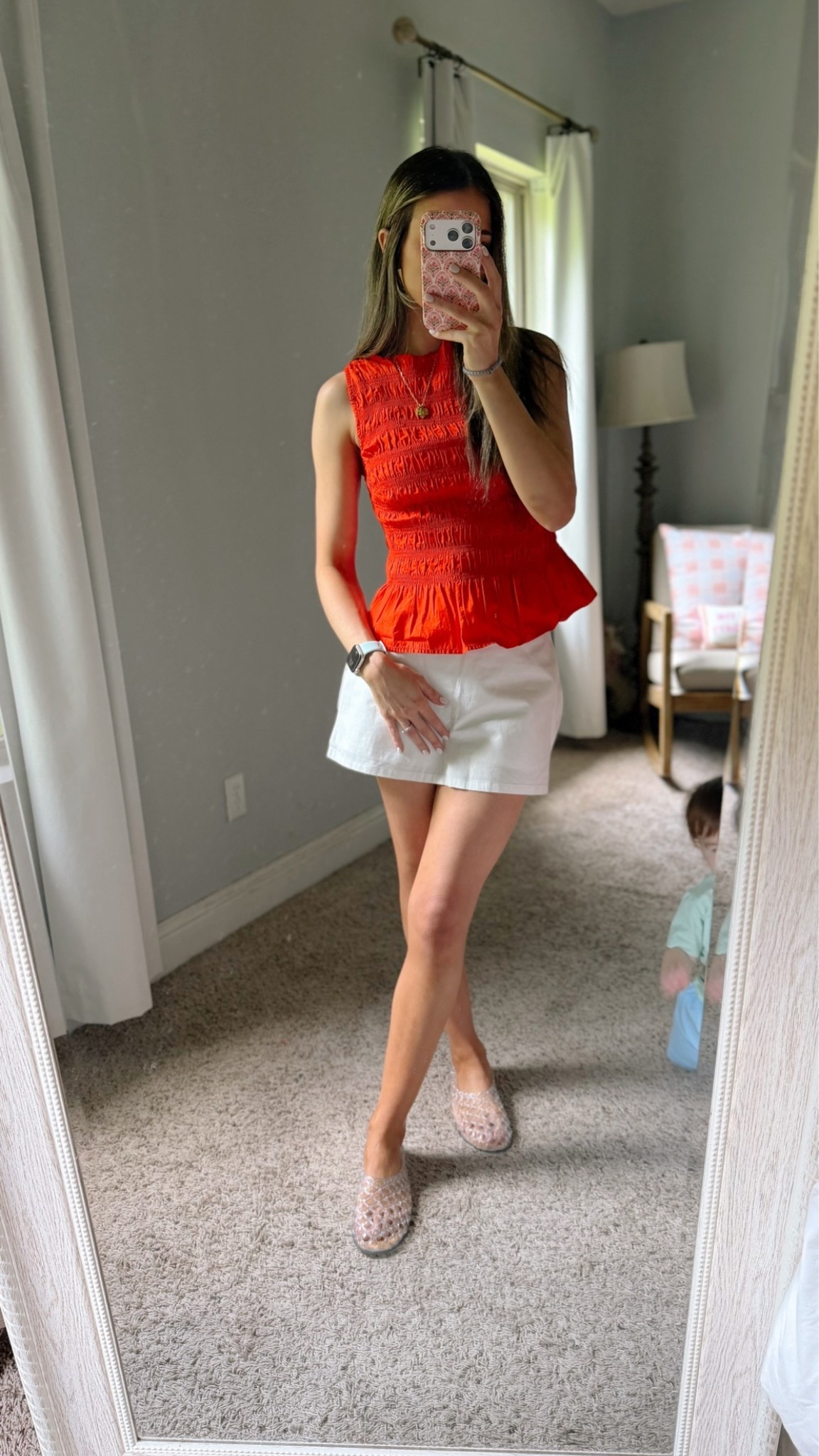 This top is part of a Walmart Free Assembly set! Wearing XS in top, size 2 in the skirt.

#LTKootd #LTKmomlife #LTKSeasonal