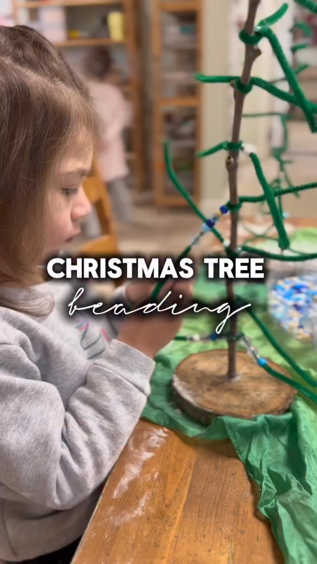 If you want a repeatable crafty mom moment, make a little tree you can redecorate. 🎄

Stick it in a wood round, bend some green pipecleaners for branches, and hand over wintery snow beads—or bright ornaments if you want extra sparkle. Semi-mess free… unless you have a toddler brother. ❄️😂

#toddlercrafts #prekactivities #sensoryplay #playbasedlearning #miniChristmasmagic #fineMotorFun #creativelearning #littlelearners #busyToddler #holidaycrafts

#LTKSeasonal #LTKKids