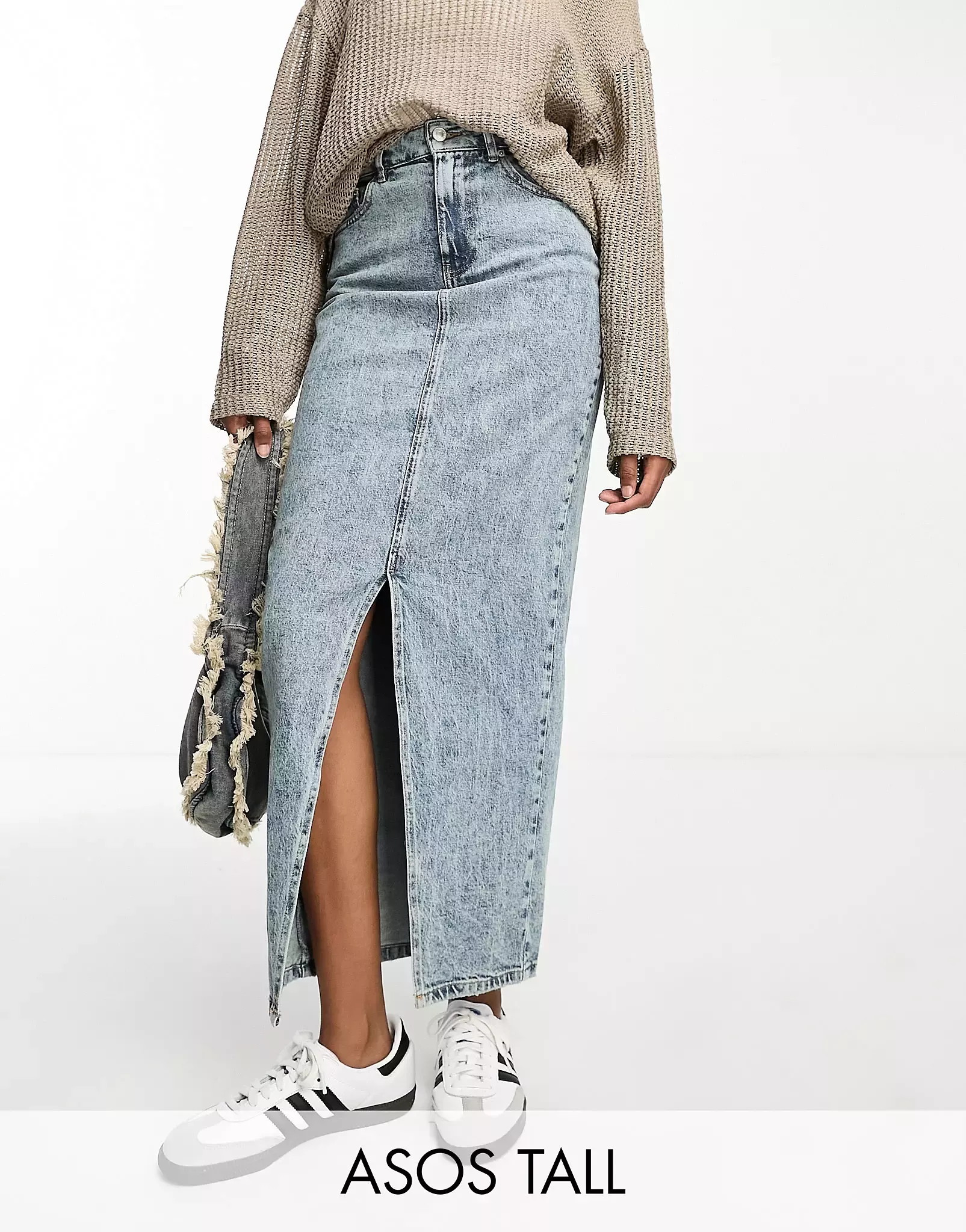 Tall 2024 denim skirt