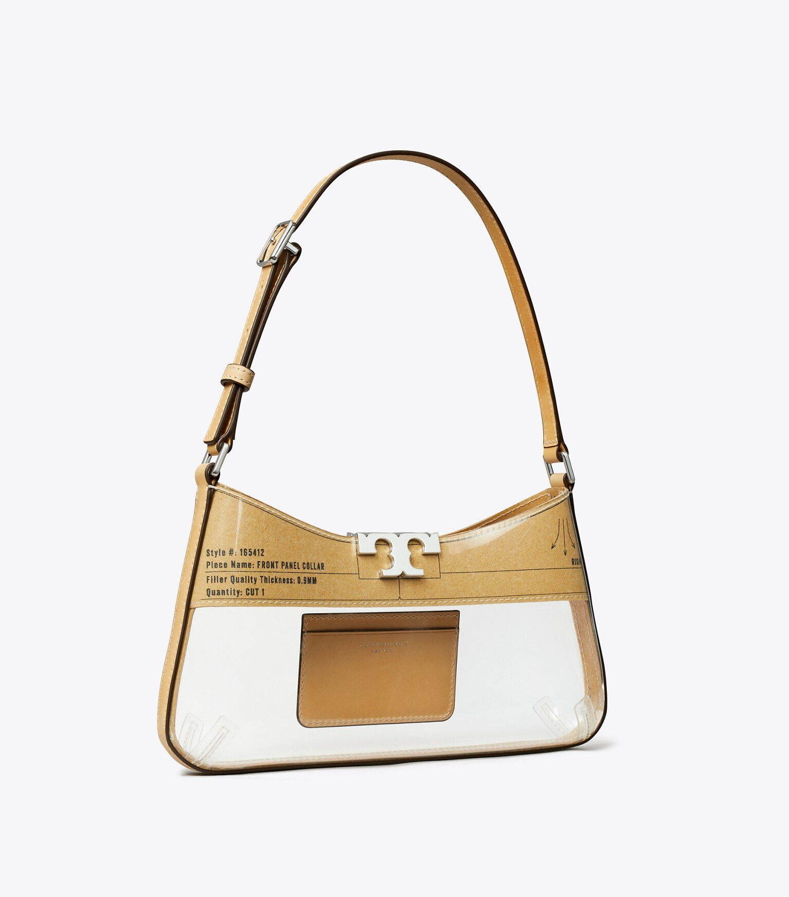 ELEANOR CLEAR SLIM SHOULDER BAG | Tory Burch (US)
