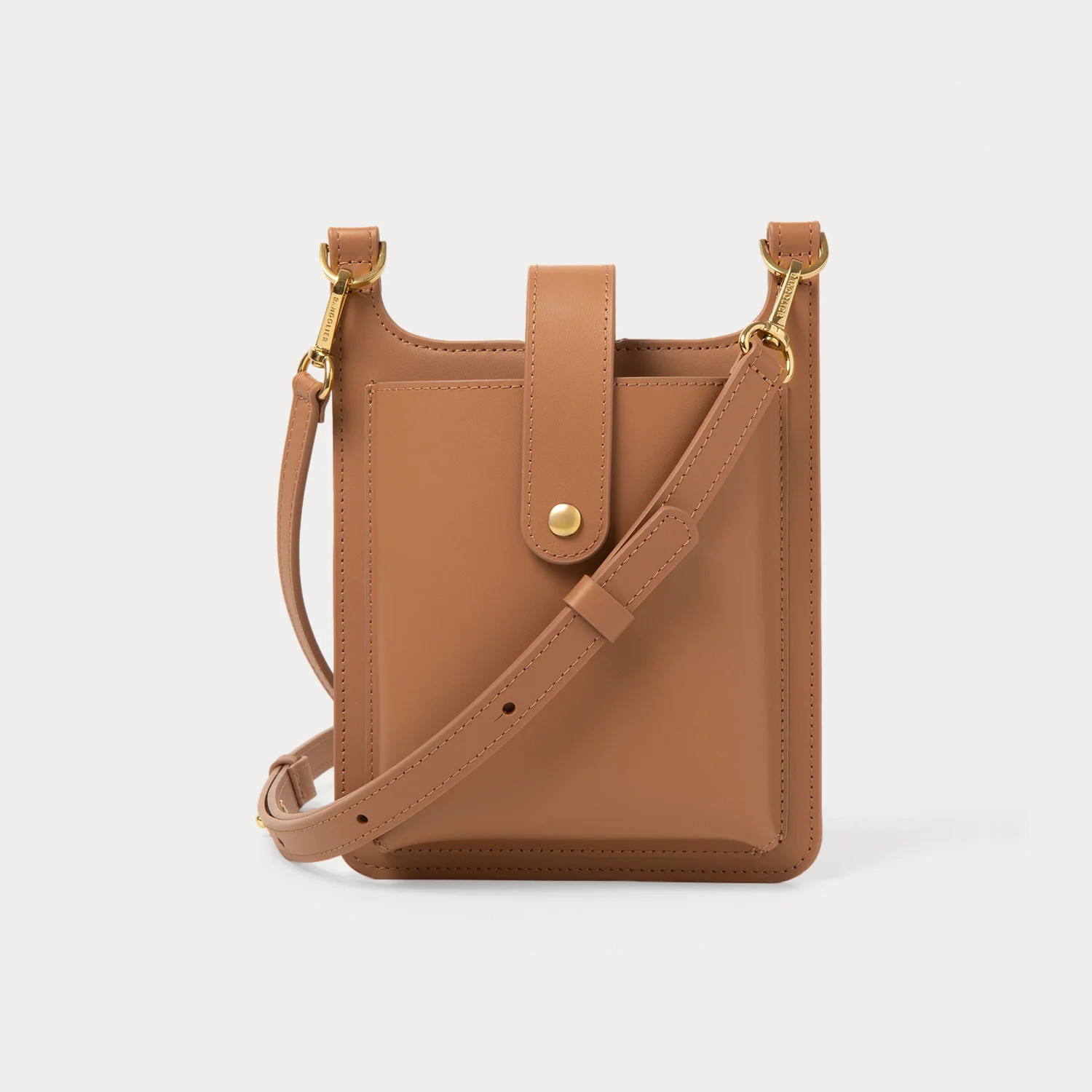 Parker Phone Bag - Fawn/Gold | Bandolier