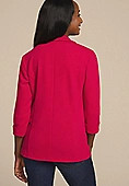 Versa Sparkle Open Front Blazer | Maurices