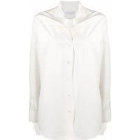 Victoria Beckham Women's White Silk Shirt | Stylemyle (US)